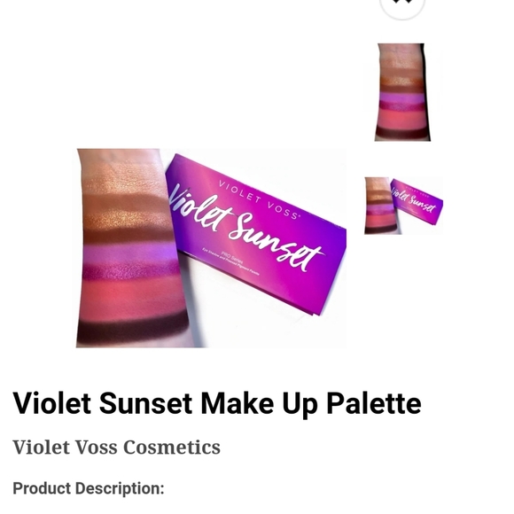Violet Voss Violet Sunset Palette - Picture 2 of 5
